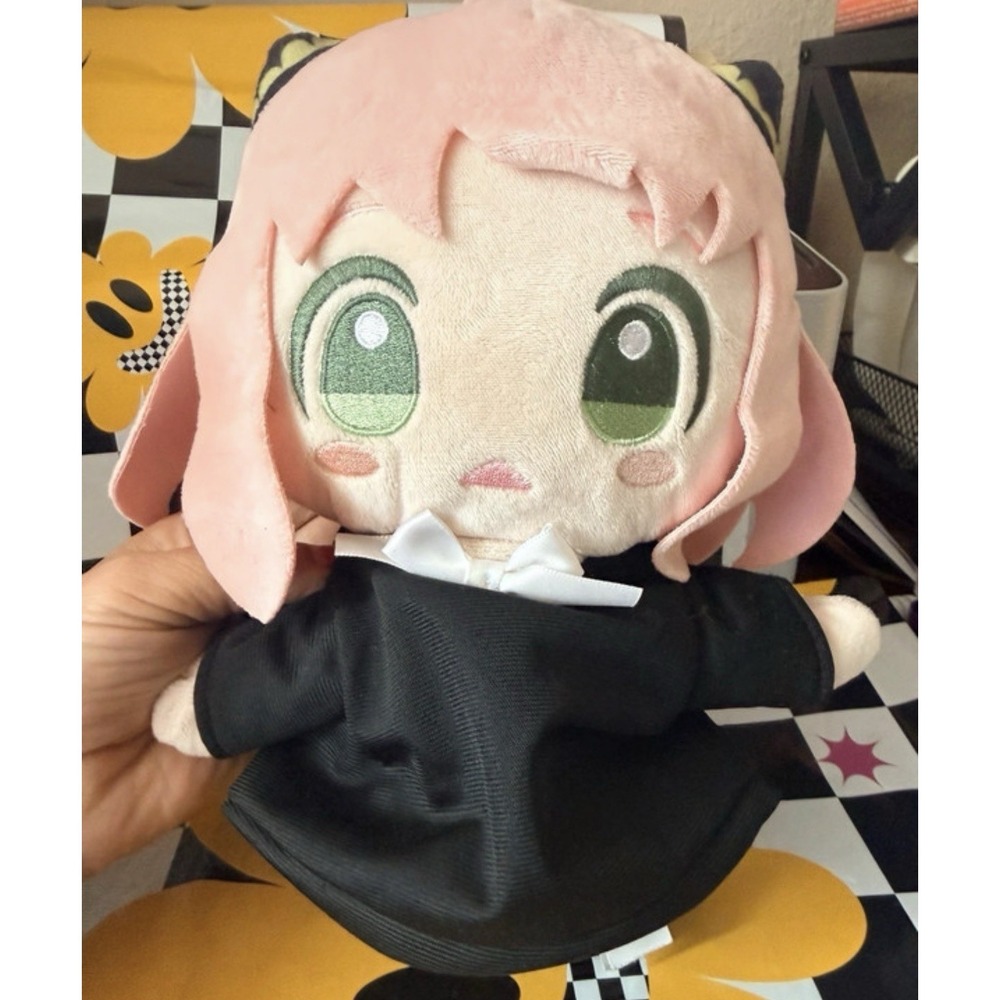 Ensky Spy x Family Anya Forger CharaPape! Anime Plush Doll Puppet